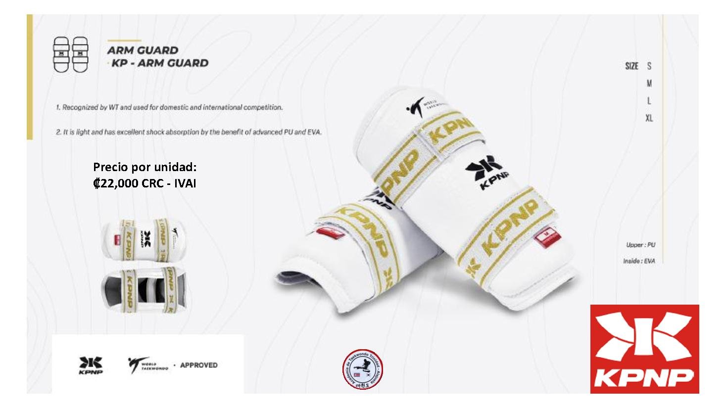Protector de antebrazo KP